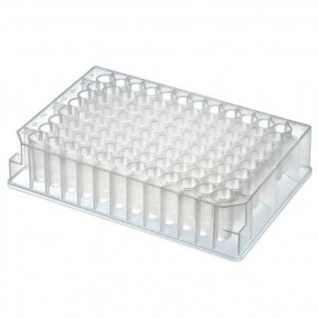 SCIENTIFIC SPECIALTIES Deep Well Plates, Sterile, 384 Wells, Square V, 240ul, 5/pk, 5PK 162526-S